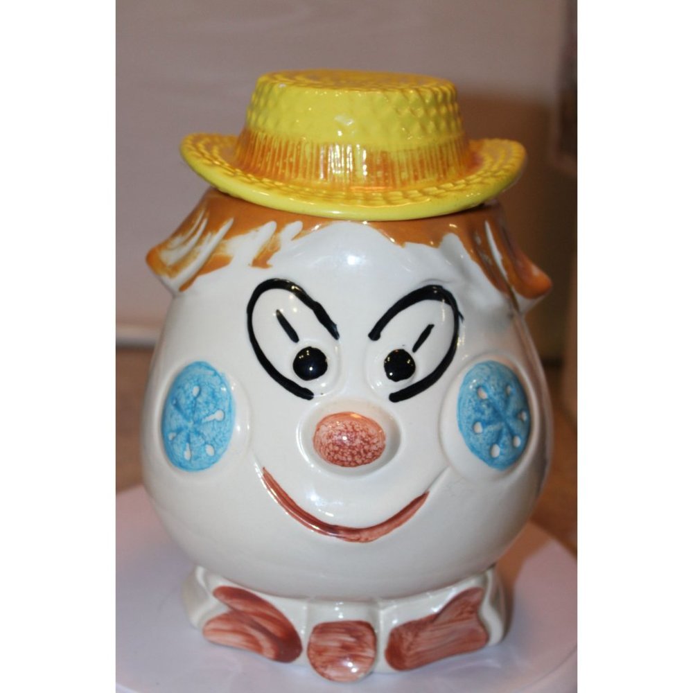 Cookie Jar - Hillbilly Clown by Morton Pottery